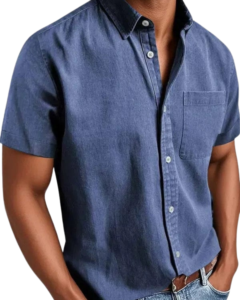 Camicia elegante a maniche corte