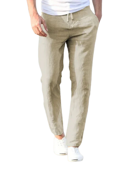 Pantaloni di lino casual