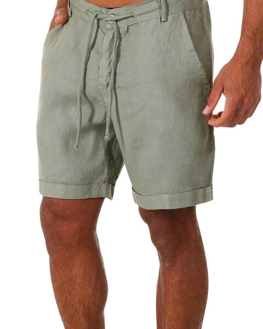 Pantaloncini estivi in lino