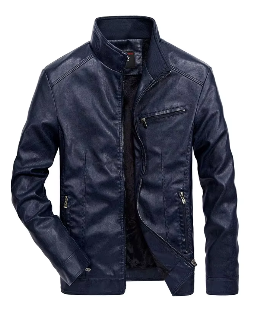 Giacca di pelle casual