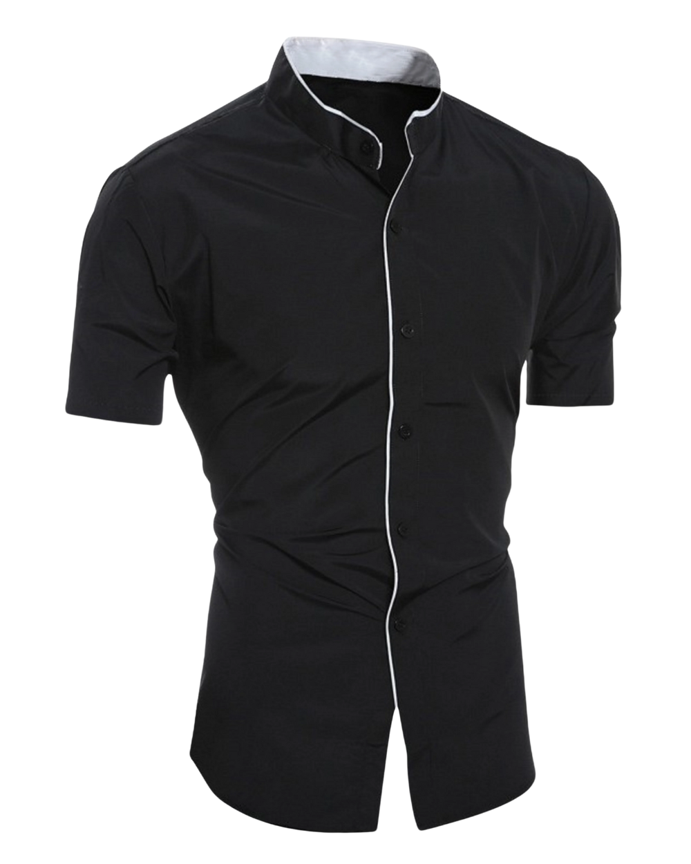Camicia in cotone a maniche corte