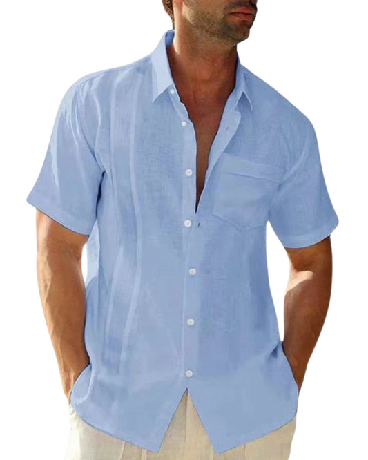 Elegante camicia estiva in lino