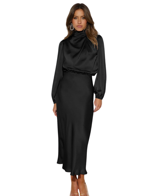 Abito elegante in raso