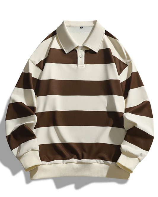 Maglione polo casual