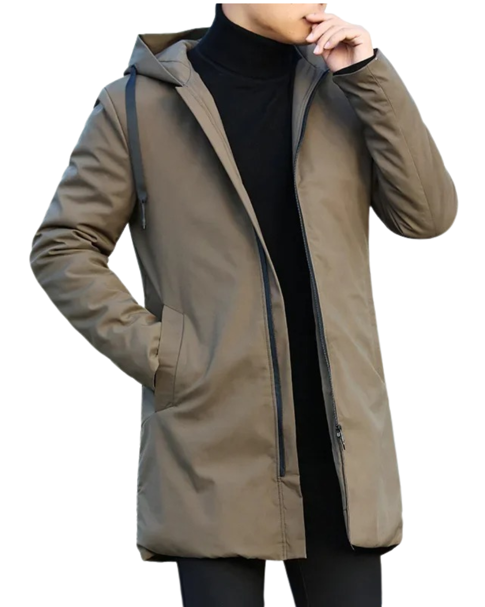 Giacca a vento da uomo elegante
