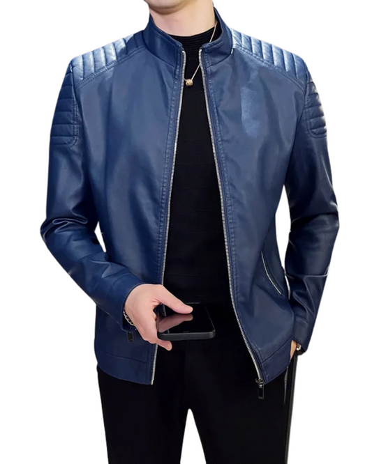 Giacca in pelle premium