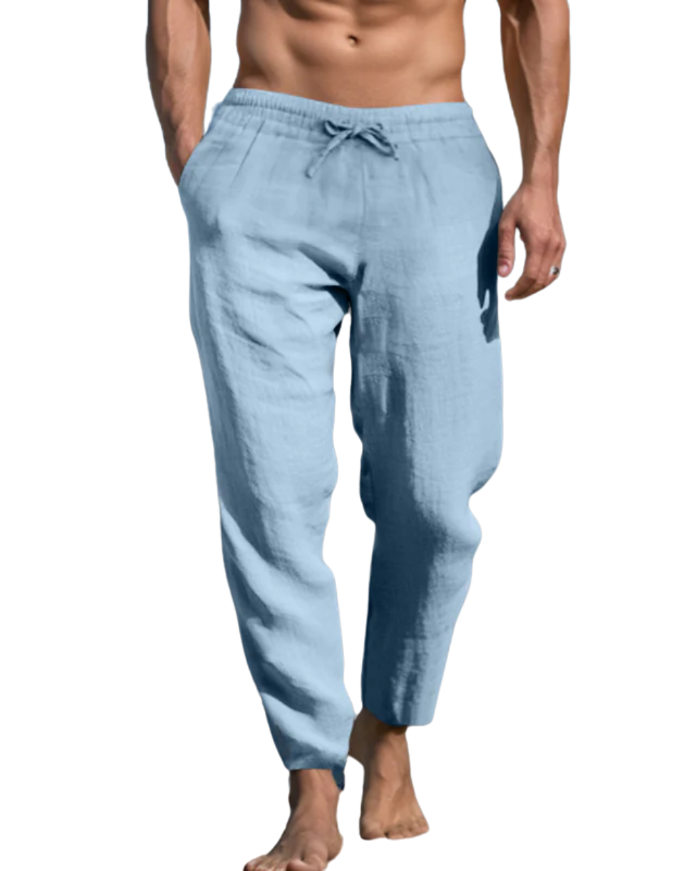 Pantaloni in lino Corfù