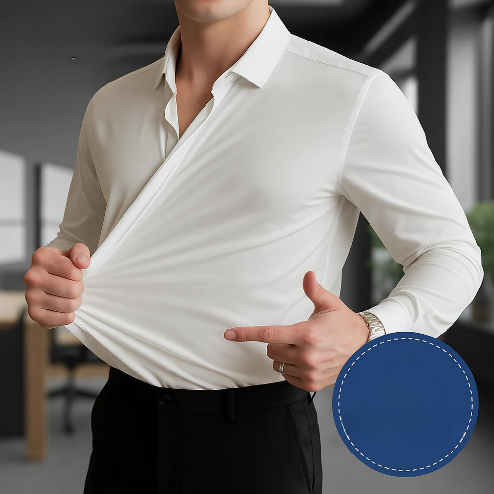 Camicia stretch senza rughe