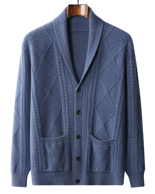 Cardigan Savoca in lana merino