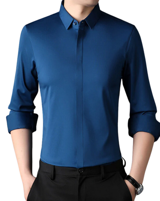 Camicia stretch senza rughe