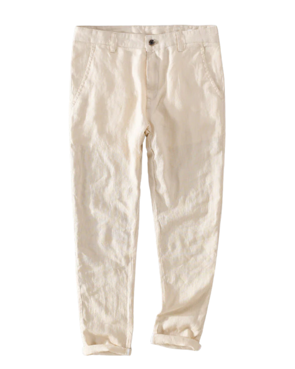 Pantaloni di lino premium