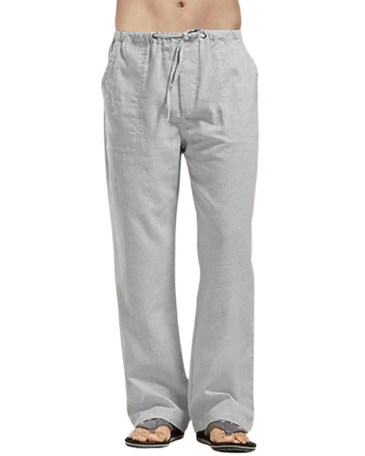 Pantaloni in lino Madeira