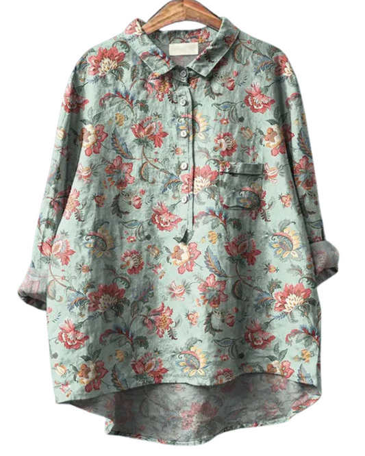 Camicetta floreale elegante