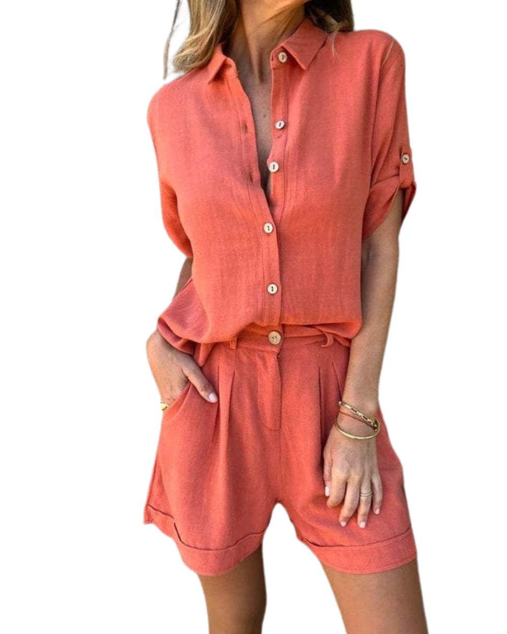 Set donna elegante e traspirante