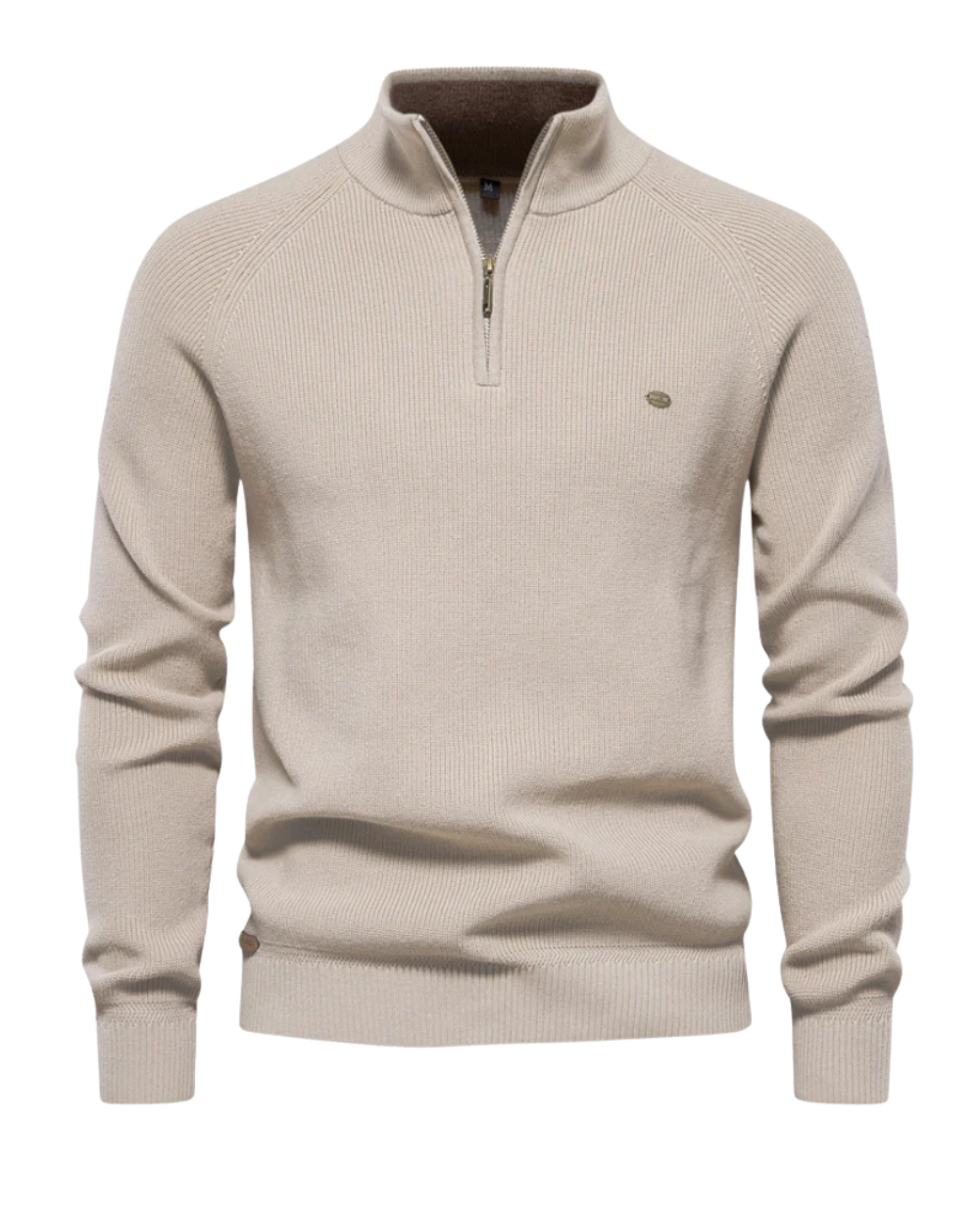 Maglione con zip di lusso