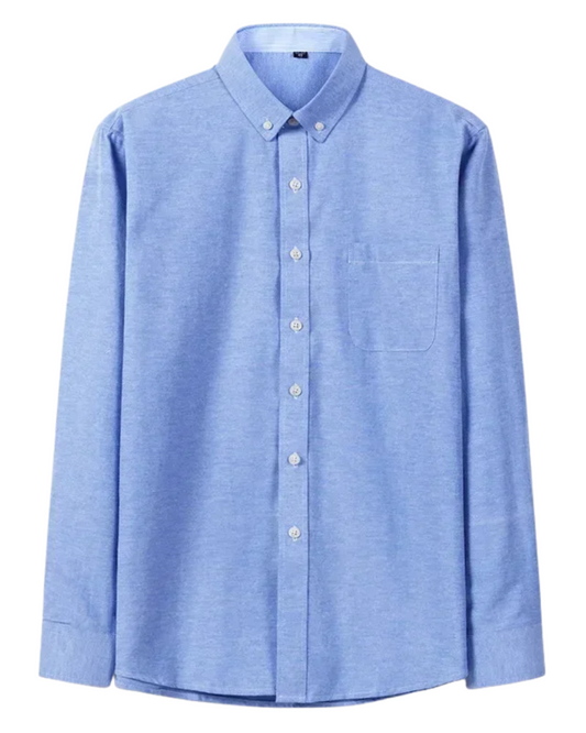 Camicia in cotone a maniche lunghe