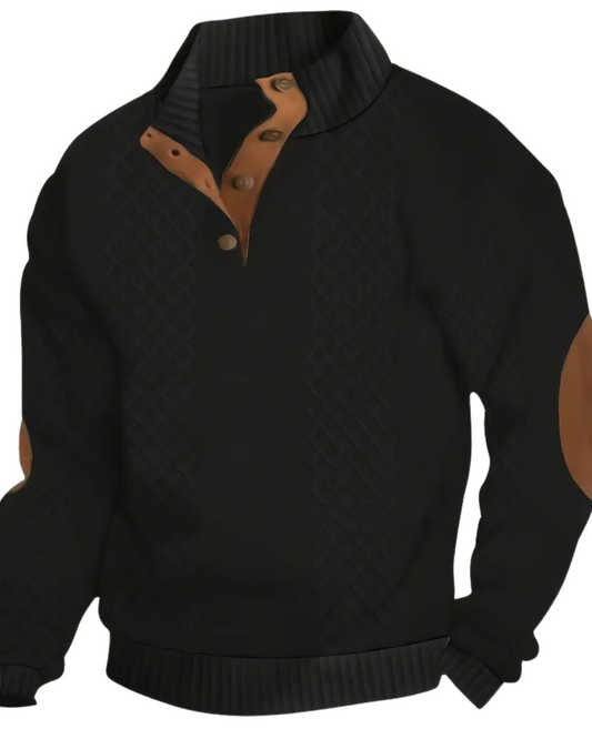 Maglione con bottoni eleganti