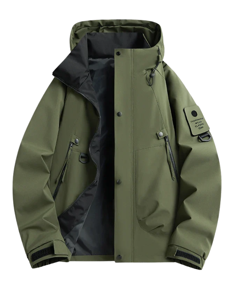 Elegante giacca tecnica Shell