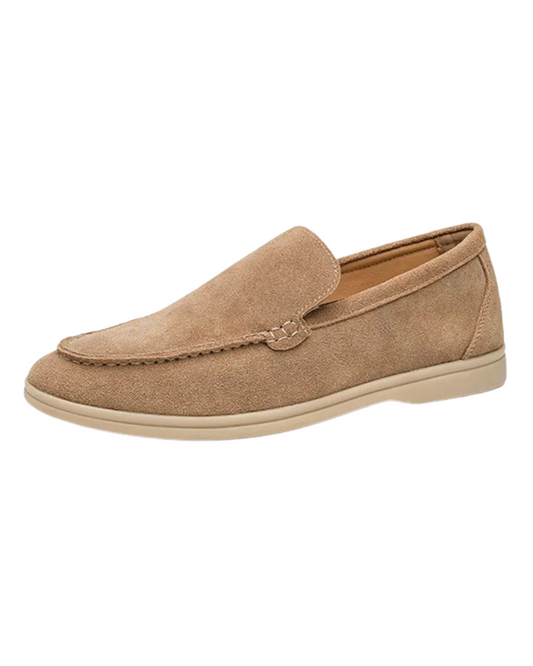 Mocassini in pelle scamosciata premium
