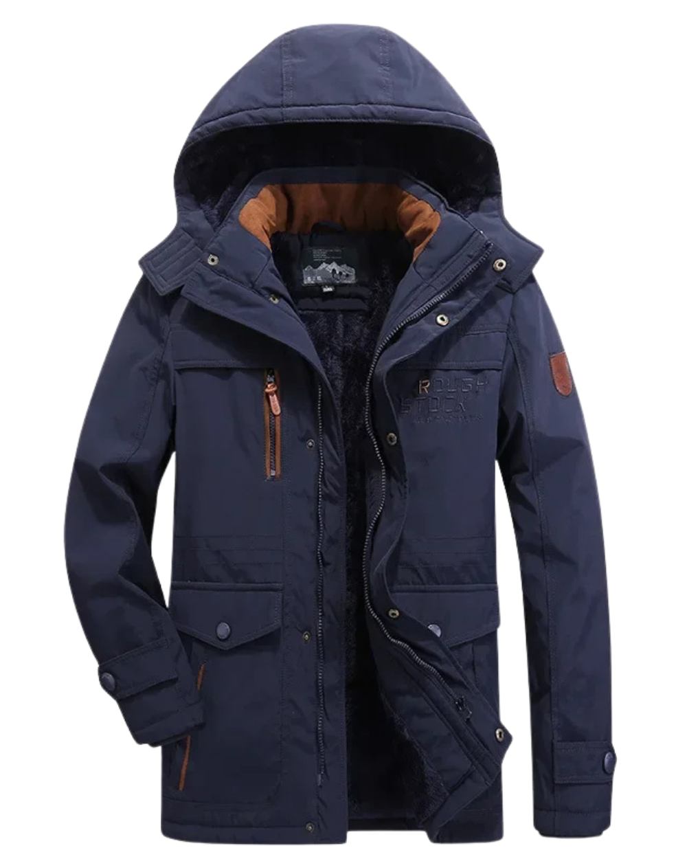 Elegante giacca invernale imbottita