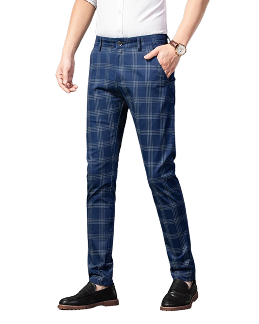 Pantaloni eleganti a quadri