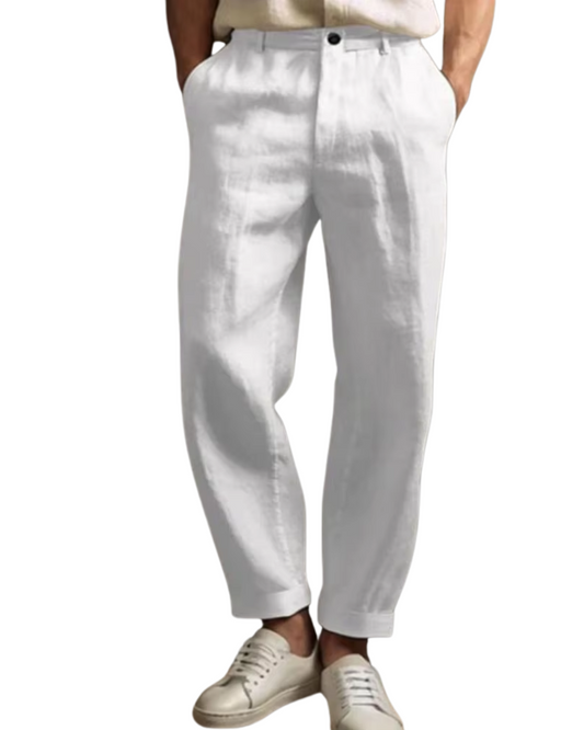 Pantaloni in lino Cagliari