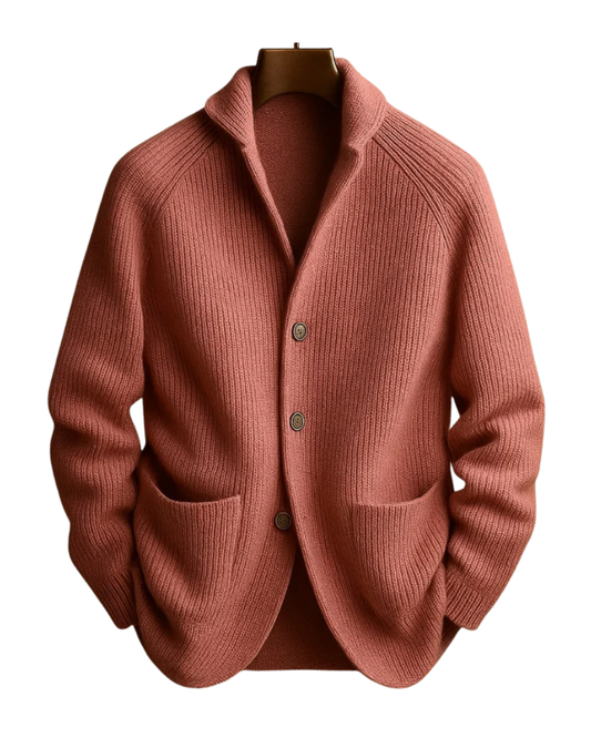Cardigan elegante lavorato a maglia