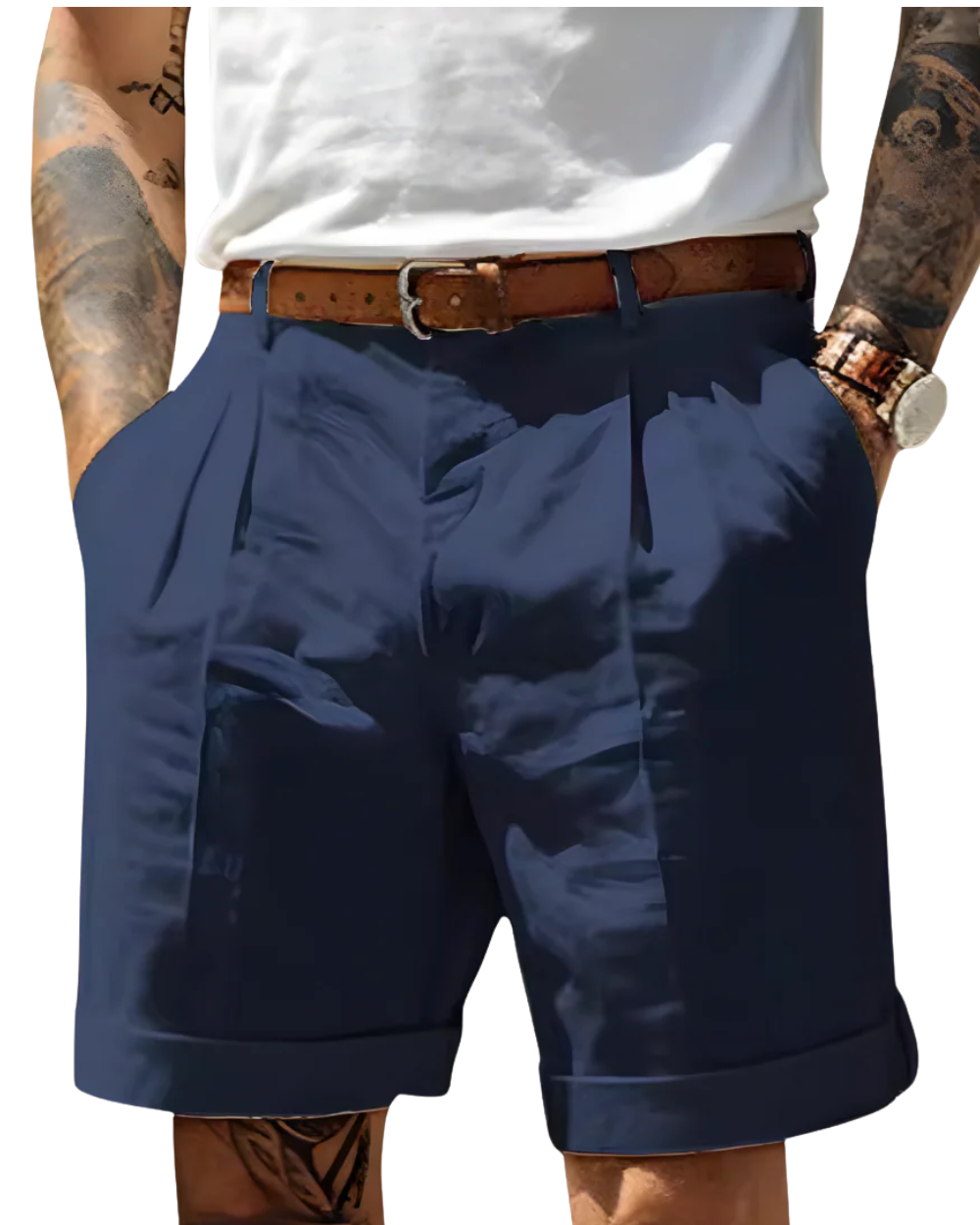 Pantaloncini di cotone casual