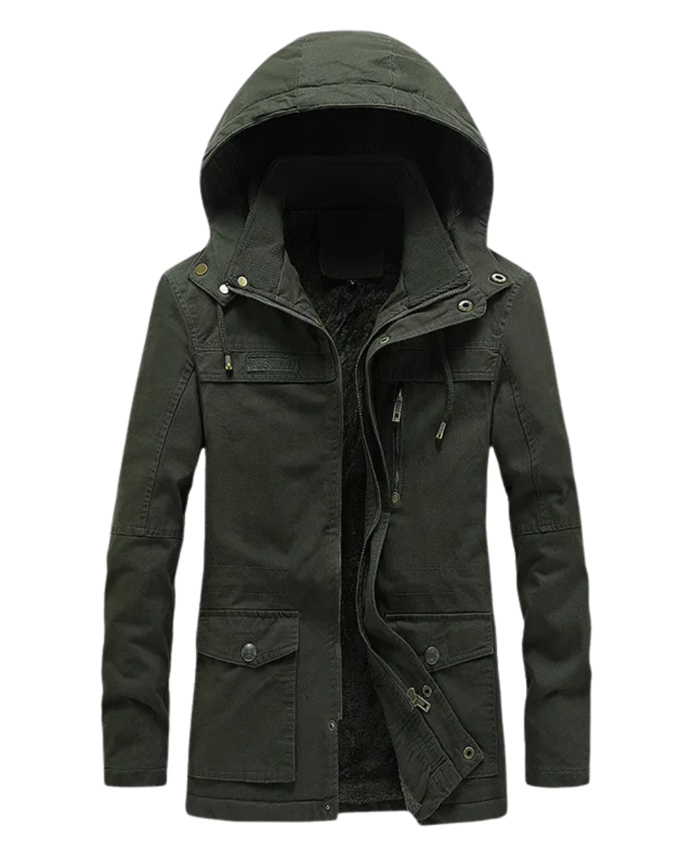 Elegante giacca invernale antivento