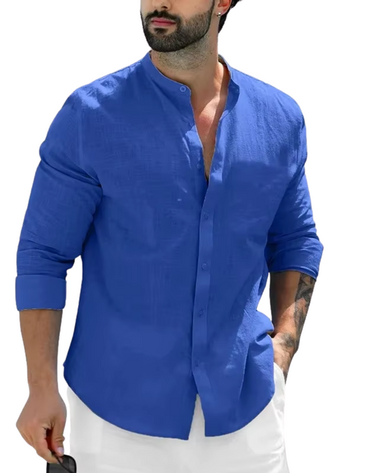 Camicia di lino casual