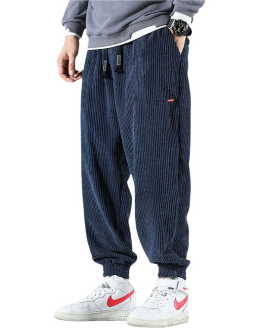 Pantaloni di velluto a coste Alloro