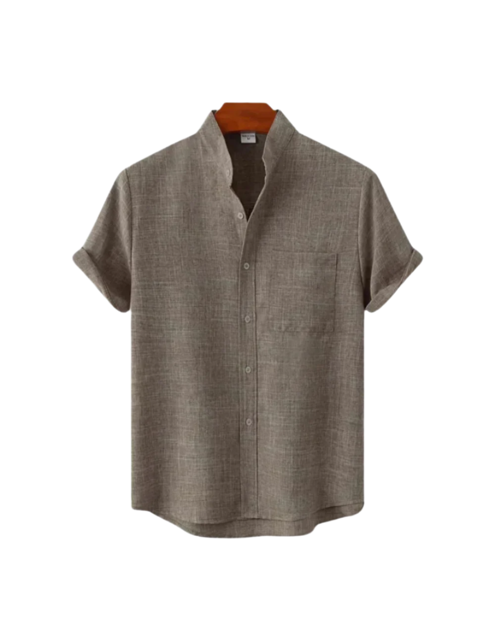 Camicia di lino a maniche corte Venetië