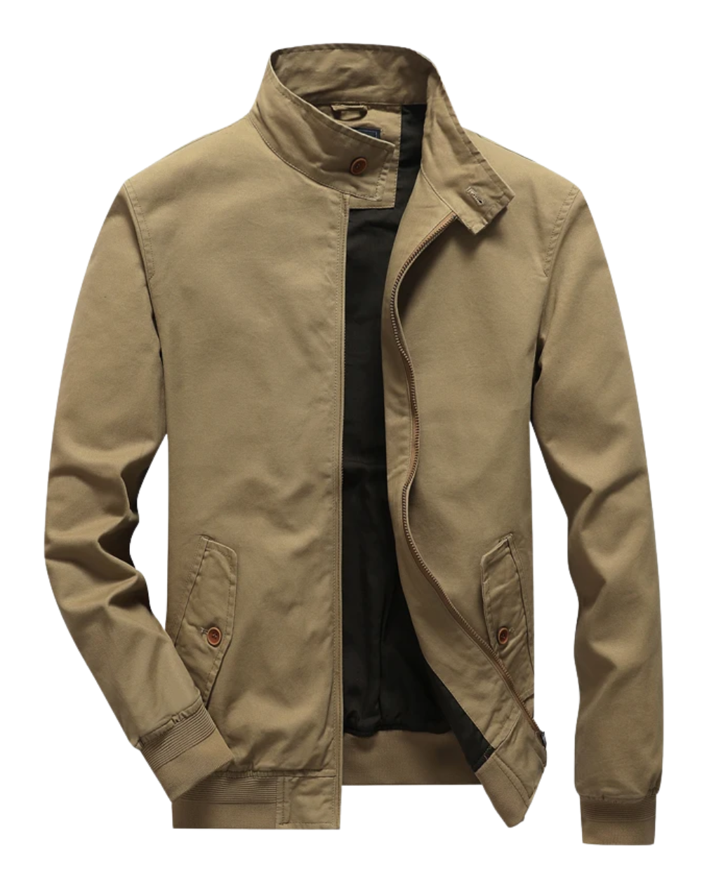 Elegante giacca calda