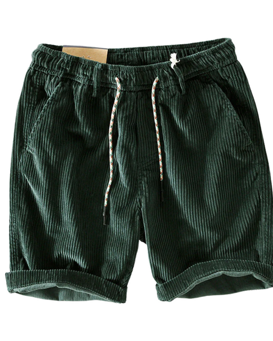 Pantaloncini di velluto a coste
