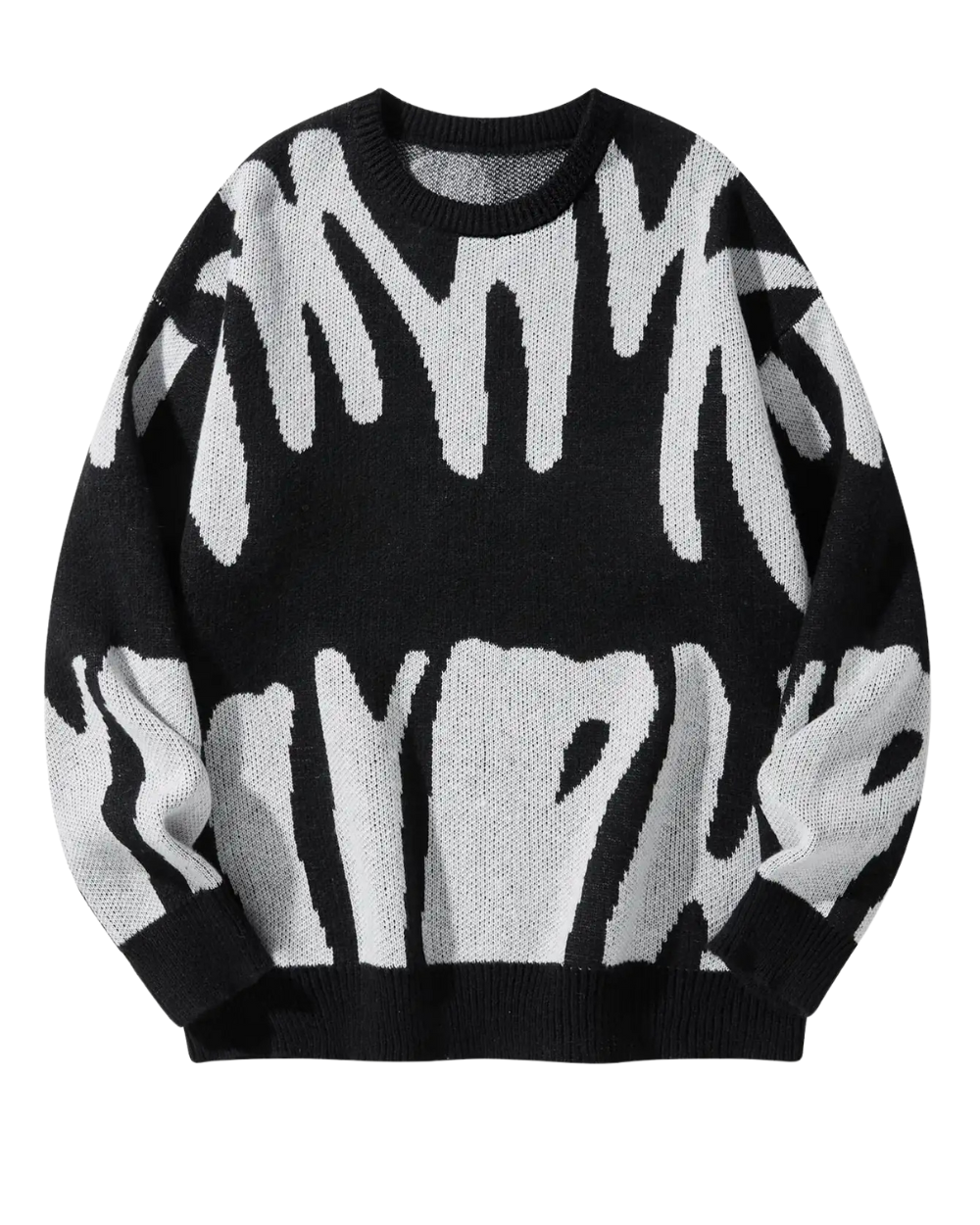 Maglione con motivo elegante