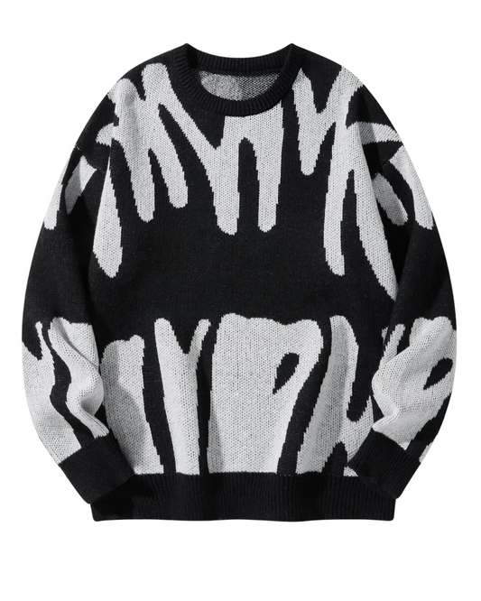Maglione con motivo elegante