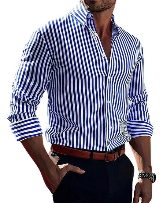 Camicia elegante a righe