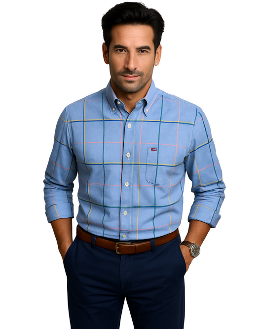 Camicia da uomo in cotone elegante