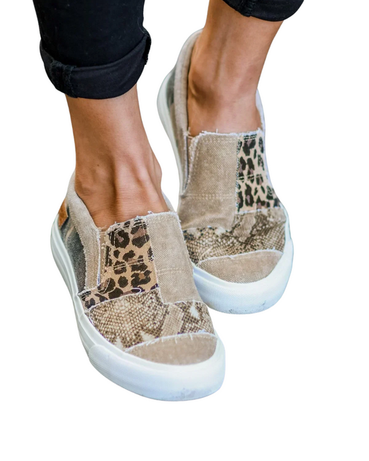 Eleganti scarpe slip-on antidolorifiche