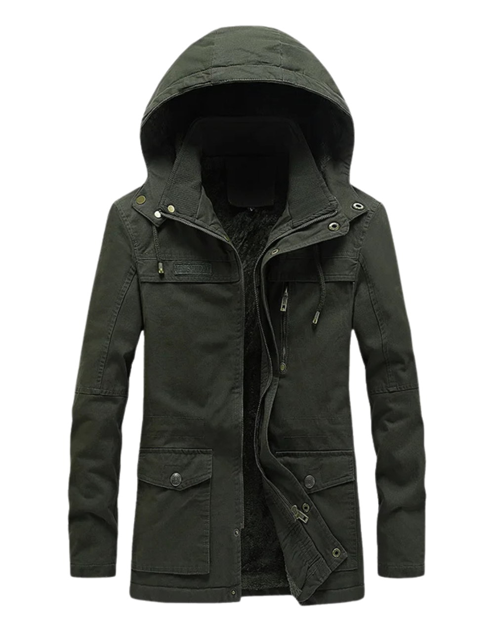 Giacca invernale in cotone casual
