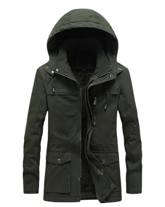 Giacca invernale in cotone casual