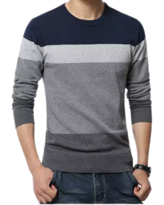 Maglione da uomo in cotone casual