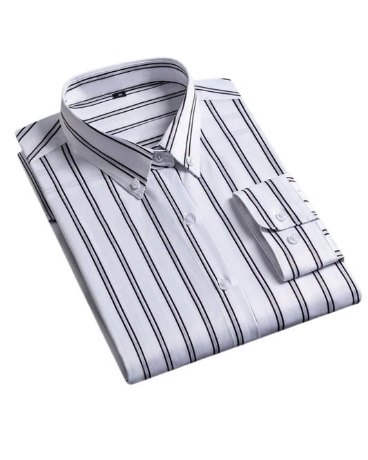 Camicia da uomo a righe eleganti
