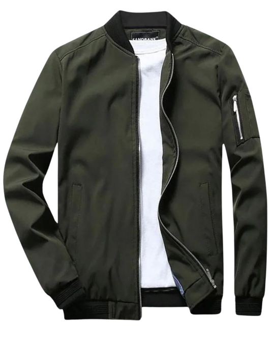 Giacca bomber casual da uomo