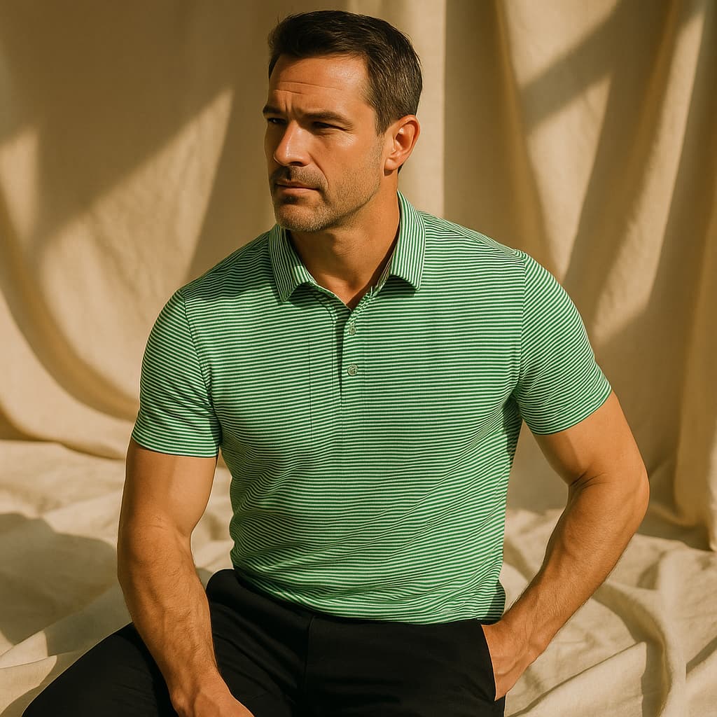 Polo a righe
