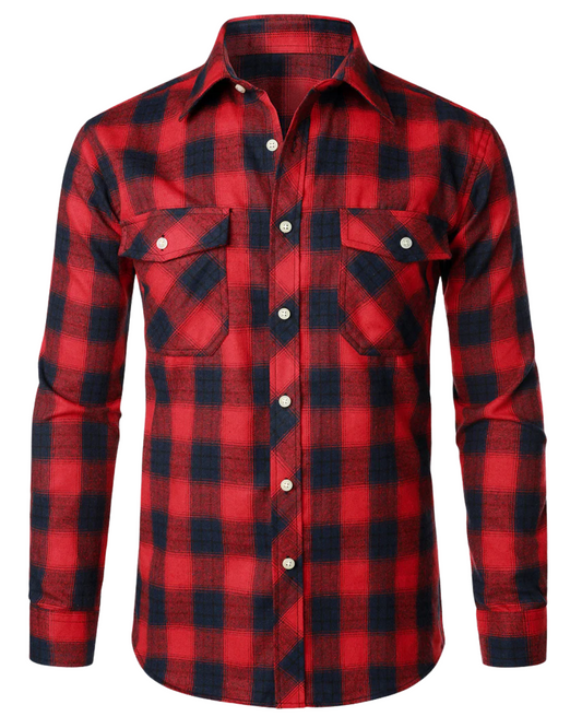 Camicia a quadri elegante