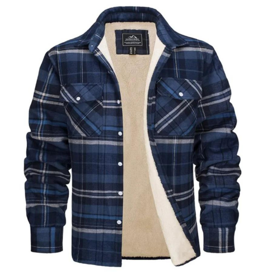Giacca elegante con fodera in pile
