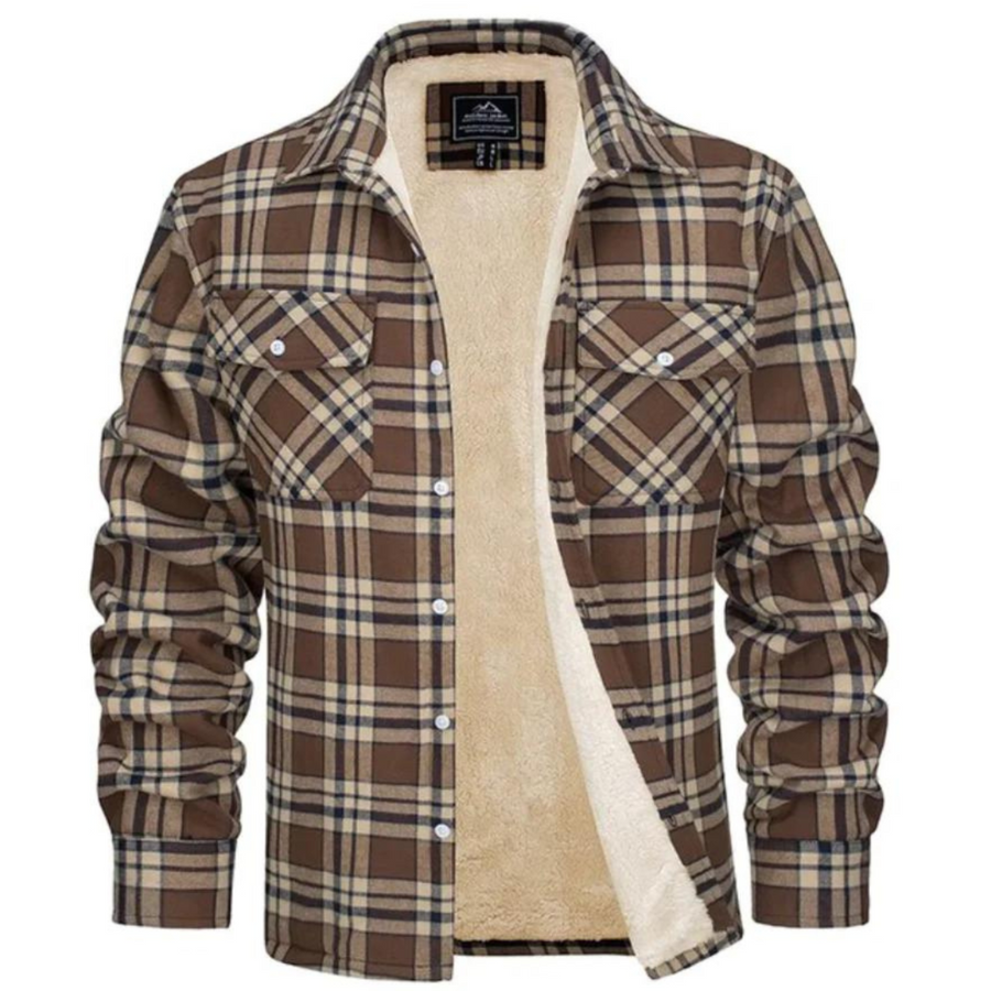 Giacca elegante con fodera in pile