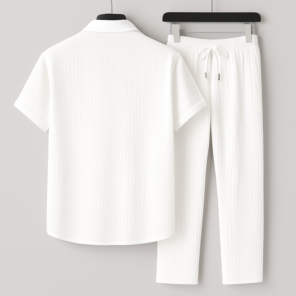 Elegante set di lino