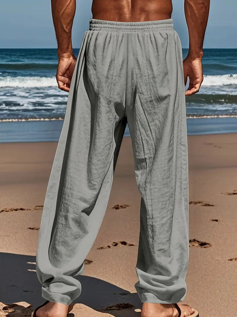 Pantaloni di lino casual
